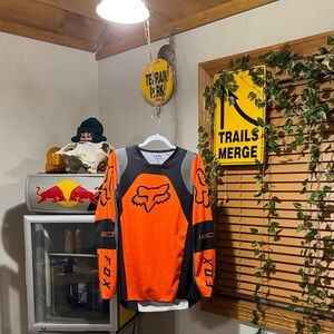Fox Orange and Black Men's Jersey